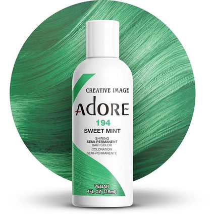 Adore Semi Permanent Hair Colour 118 ml, Sweet Mint