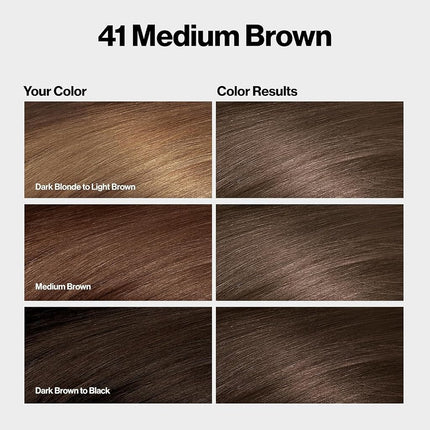 Revlon Colorsilk Hair Color 41 Medium Brown, Pack of 5