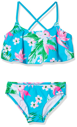 Kanu Surf Girls' Alania Flounce Bikini Beach Sport