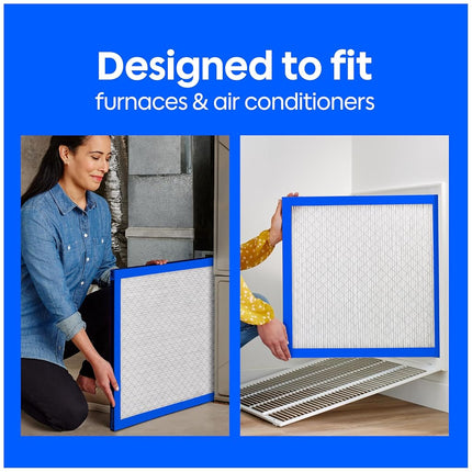 Filtrete 14x30x1 AC Furnace Air Filter, MERV 13, MPR 1900, Premium Allergen, Bacteria & Virus Filter, 3-Month Pleated 1-Inch Electrostatic Air Cleaning Filter, 6-Pack (Actual Size 13.81x29.81x0.78 in)