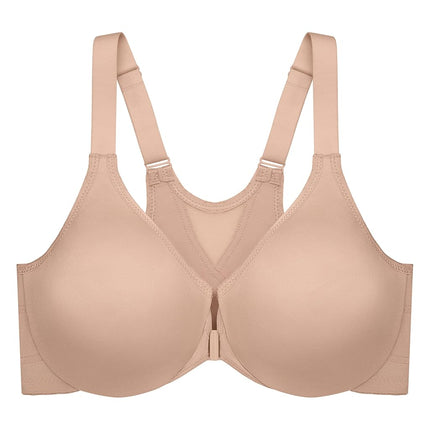 Glamorise Wonderwire Front-Closure Posture Back Underwire Bra 9265 (Women's & Women's Plus)