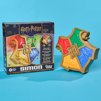 Simon Harry Potter Edition Game – Hogwarts Handheld Electronic Memory Game for Children – Lights and Sounds – Officially Licensed – 1+ Players – Ages 8+ - English Version