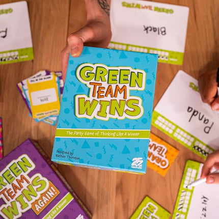 25th Century Games Green Team Wins Board Games
