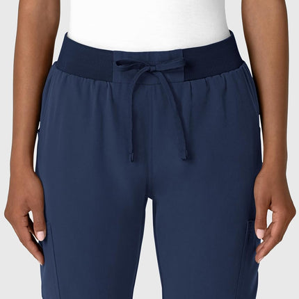 WonderWink Women's Jogger Utility Scrub Pant, Navy, X-Small