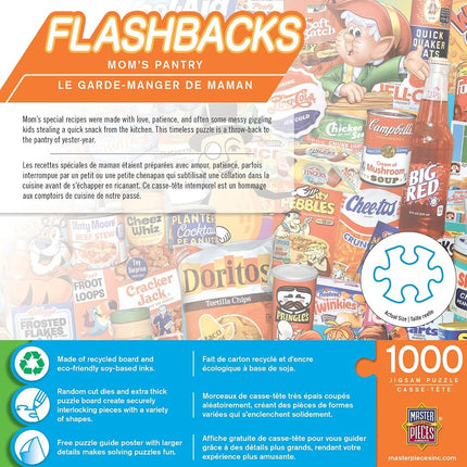 MasterPieces - 1000 Piece Jigsaw Puzzle, Mom’s Pantry, Fun for Adults, Family, Kids, Non-Glare Finish, 19.25" x 26.75"