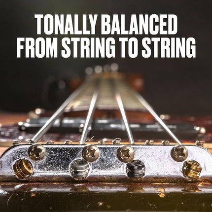 Dunlop Stainless Steel Flatwound Bass Strings Medium Scale 45-105