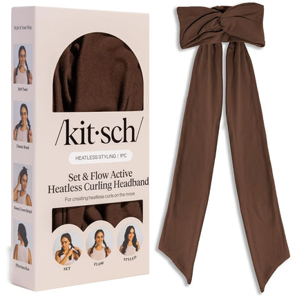Kitsch Set & Flow Active Heatless Curling Headband