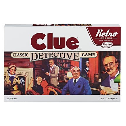 Hasbro Gaming Colonel Mustard Retro Clue Game, Bro