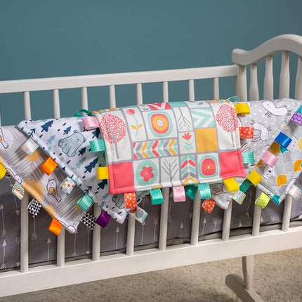 Taggies Original Blanket, 12 X 12, Comfy Bears