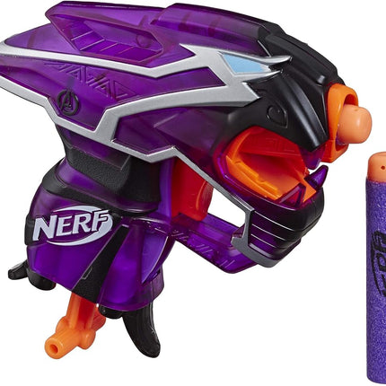 NERF Black Panther Microshots Marvel Toy Blaster -- Includes 2 Official Elite Darts -- for Kids, Teens, Adults