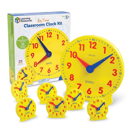 Learning Resources LER2102 Classroom Clock Kit