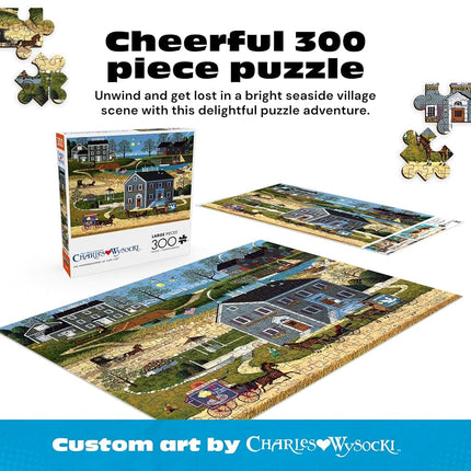 Buffalo Games - Charles Wysocki - The Whippersnappers of Cape Cod - Jigsaw Puzzle for Adults - Challenging Puzzle Perfect for Game Nights - Finished Size is 21.25 x 15.00