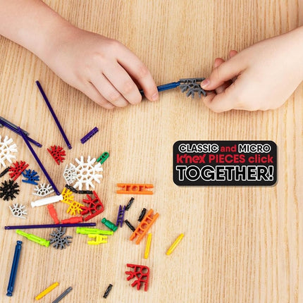 K'NEX - Click & Construct Tub 522 pieces 35 builds
