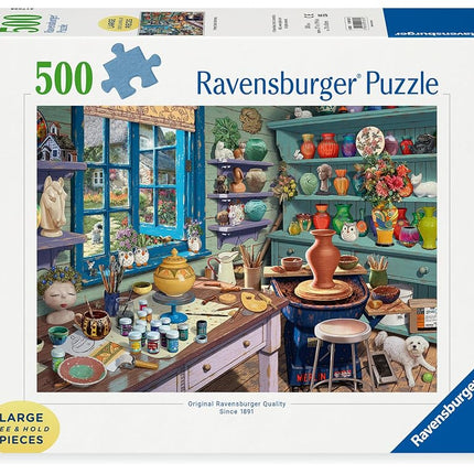 Ravensburger Children Puzzles Pottery Studio Sanctuary - Ages 10+