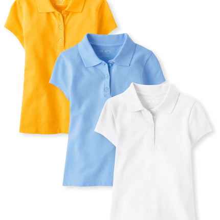 The Children's Place Girls' Multipack Short Sleeve