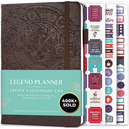 Legend Planner – Weekly & Monthly Life Planner to 