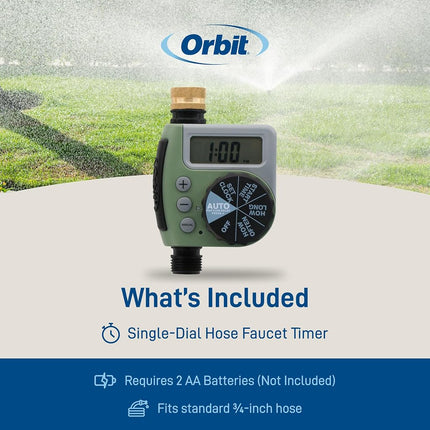 Orbit 62056Z Watering-Timers, Green, 1