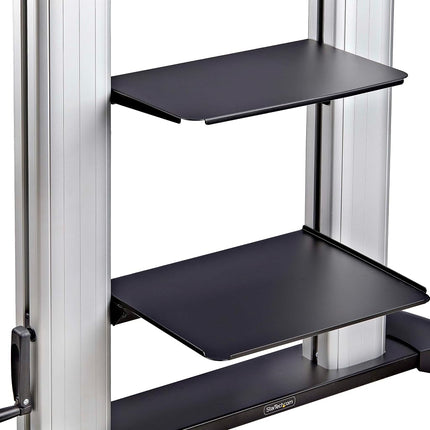 StarTech Rolling TV Cart up to 100in, 220lb (1110C-MOBILE-TV-CART)