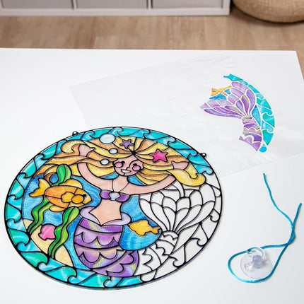 Melissa & Doug Stained Glass Made Easy Activity Kit