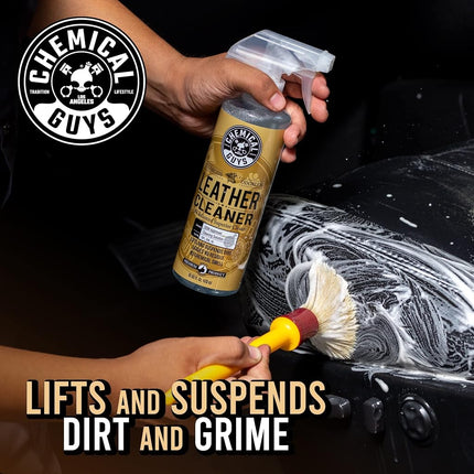 Chemical Guys Leather Cleaner and Leather Conditioner (2-473 ml Bottles) - US