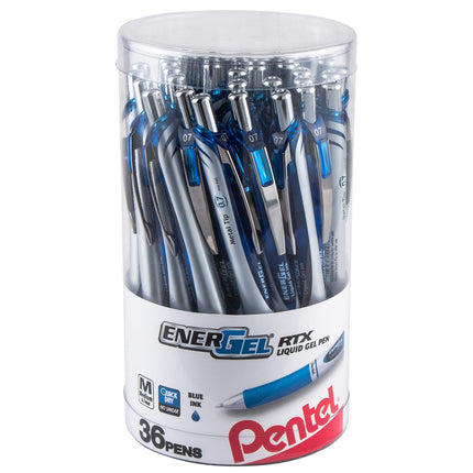 Pentel EnerGel RTX Retractable Liquid Gel Pen Cani