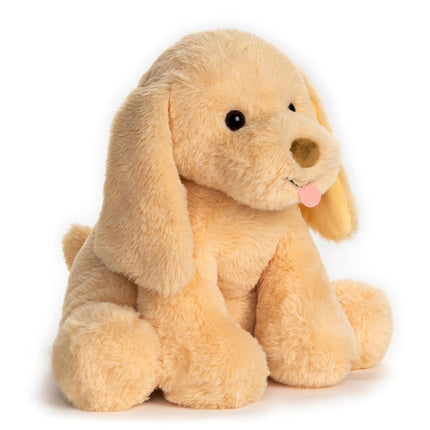 Baby GUND My Pet Puddles Animated Plush, Premium Stuffed Animal Barking Plush Puppy Dog for Ages 1 and Up, Yellow, 12”