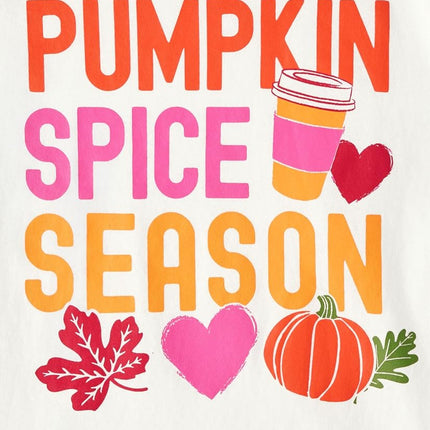The Children's Place Girls All Holidays Short Sleeve Graphic T-Shirts,multipacks, Unicorn/Pumpkin Spice/Fall Icons, Medium