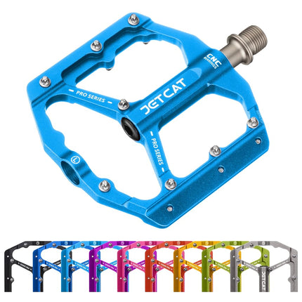 JETCAT Mountain Bike Pedals Flat - MTB Pedals Flat