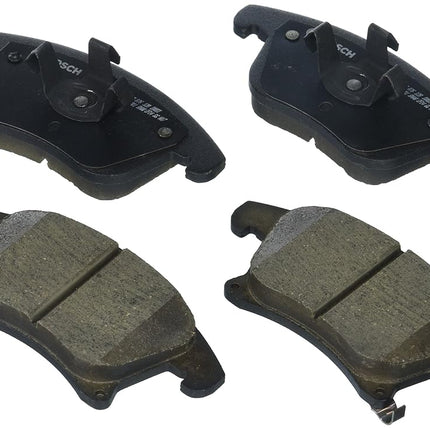 BOSCH BC1653 QuietCast Premium Ceramic Disc Brake Pad Set - Compatible with Select Ford Fusion, Police Responder Hybrid, SSV Plug-in Hybrid; Lincoln MKZ; FRONT