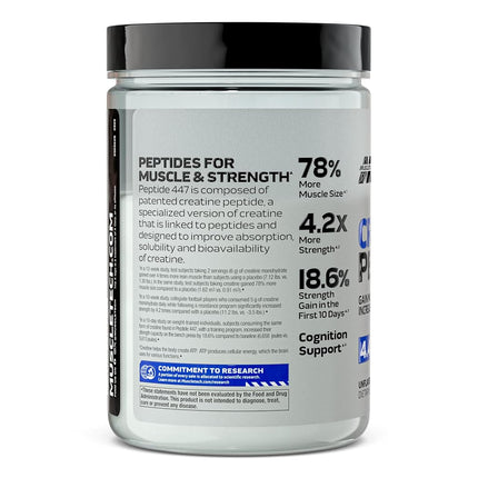 MuscleTech Peptide Creatine 447 Supplement Powder 224 g