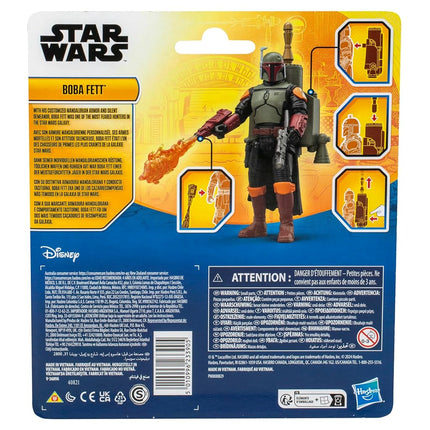 Star Wars Epic Hero Series Boba Fett 4-Inch Deluxe Action Figure & 4 Accessories, Toys for 4 Year Old Boys and Girls & Up