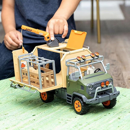 Schleich Wild Life - 45Pc Animal Rescue Large Truck - Kids Ages 3+ | 42475