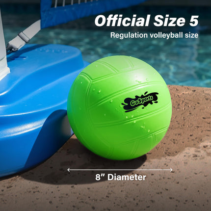 GoSports Vóleibol de Agua Paquete de 3, Ideal para Piscinas o Partidos de Vóleibol en el Jardín