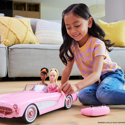 Hot Wheels Barbie RC Corvette from the Movie, Remote-Control Toy Car