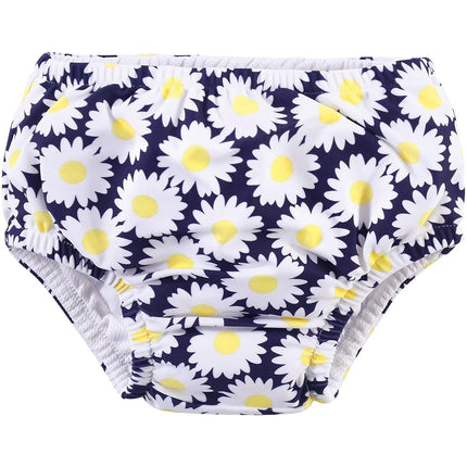 Hudson Baby Unisex Baby Swim Diapers, Daisy, 18-24 Months