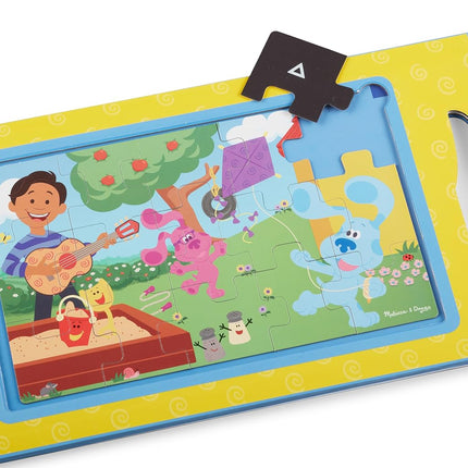Melissa & Doug Blue's Clues & You! Take-Along Magnetic Jigsaw Puzzles, Multicolor, 33005