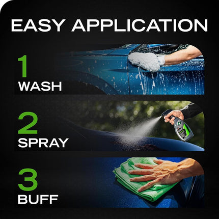 ZQAHOME Turtle Wax 53409 Hybrid Solutions Ceramic Spray Coating-16 Fl Oz