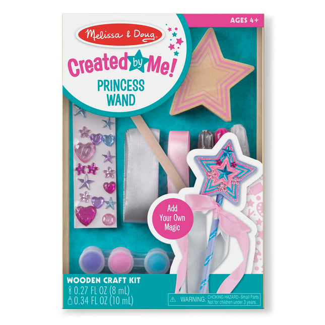 Melissa & Doug Created By Me Wooden Princess Wand,