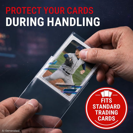 Ultra Pro: UP83664 Clear Sleeves - Standard Size Trading Cards - 2.5" x 3.5" (1000 ct Retail Pack)