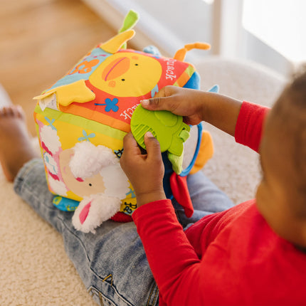 Melissa & Doug K's Kids Musical Farmyard Cube (Educational Baby Toy)