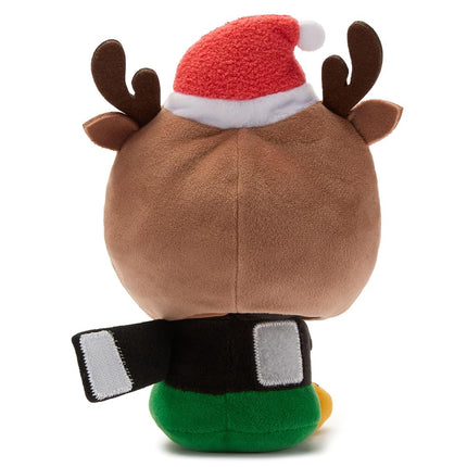 Disney Store Official Mini Mix-Its Plushies – Mickey Mouse Holiday - Cute Stuffed Animals - Mix & Match Detachable Hats - Hook and Loop Strap - Plush Toys for Kids and Collectors, 7 Inch