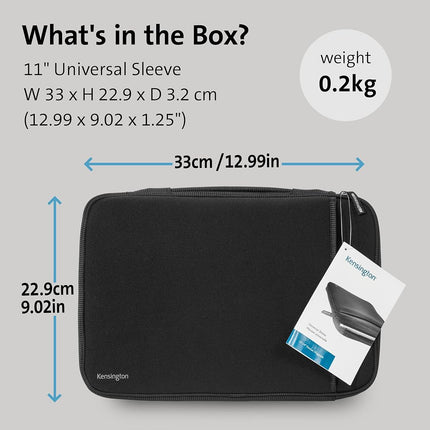 Kensington Universal notebook sleeve for Laptops up to 11.6"