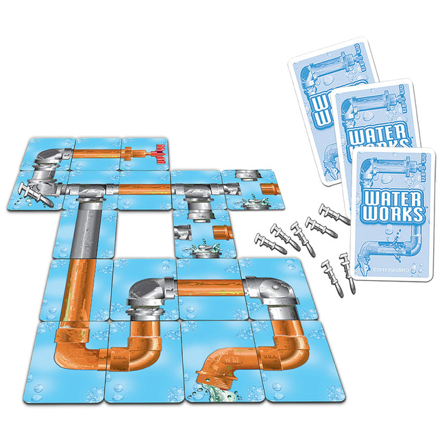 Juego de Cartas Clásico de Waterworks