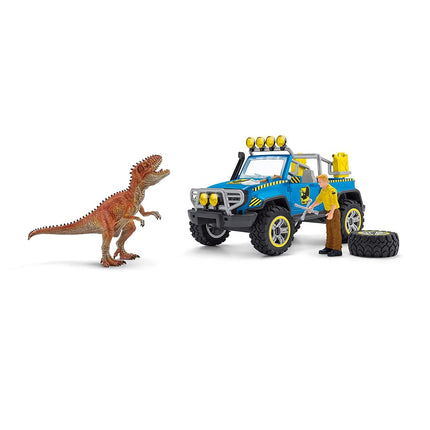 Schleich Dinosaurs - 36Pc Off-Road Vehicle With Dino Outpost | 41464