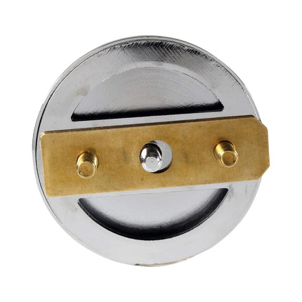 Westbrass 493144H-05 12" & 4" Bath Waste & Overflow Assembly with Tip-Toe Drain Plug and Illusionary Faceplate-SCH. 40 ABS Pipe, 1-Pack, Polished Nickel