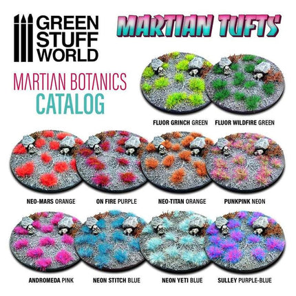 Green Stuff World Martian Tufts - Sully Purple Blue