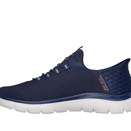 Skechers Men's Summits High Range Slip-in, Navy, 8 UK