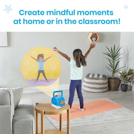 Learning Resources Calming Moments Projector, Ages 3+, Calming Toys for Kids, Mindfulness & Night Light with Soothing Sounds, Blue