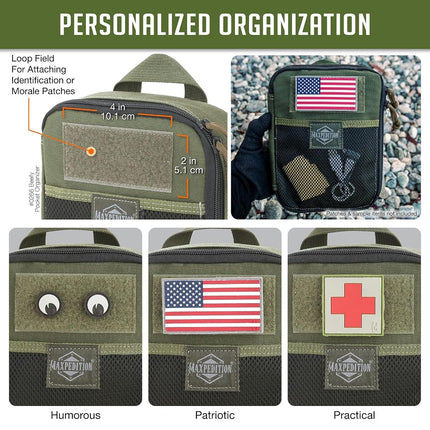 Maxpedition Gear Beefy Pocket Organizer, OD Green