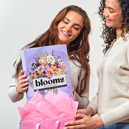 Blooms by Play-Doh Meadow Flower Bouquet Making Kit, Floral Crafts for Adults, DIY Relaxing Home Décor Set